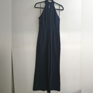 Julia Jordan Strapless Navy Dress